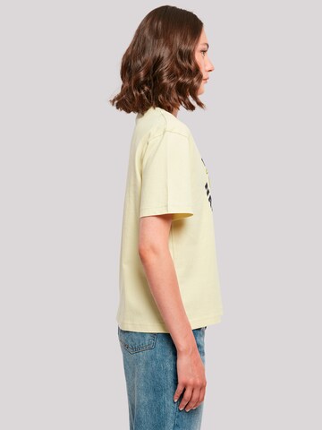 T-shirt 'Sesamstraße Elmo Banana' F4NT4STIC en jaune