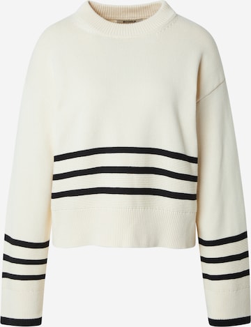 ECOALF Sweter 'LANYU' w kolorze biały: przód