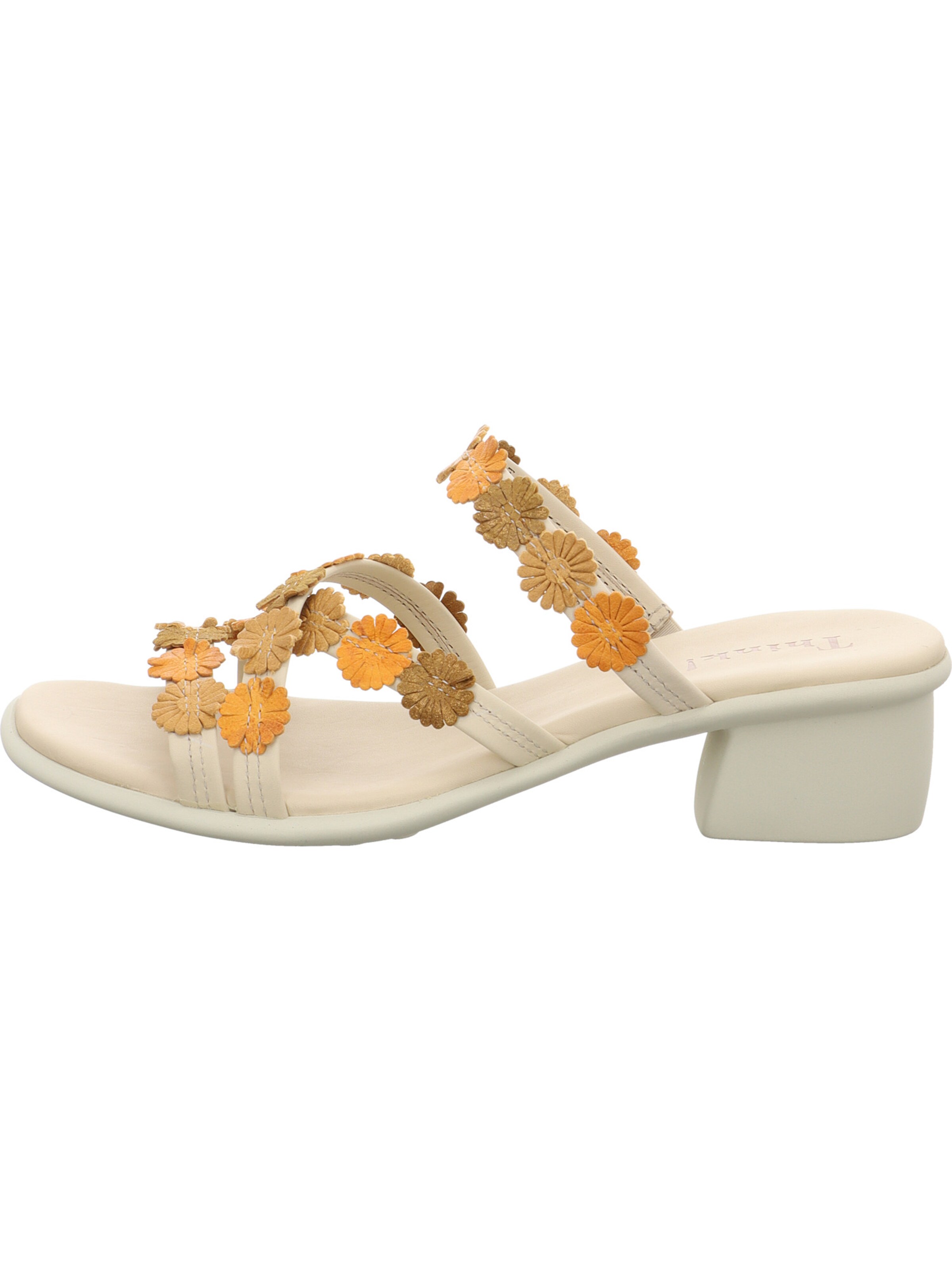 THINK! Pantolette 'Vivi' in Beige