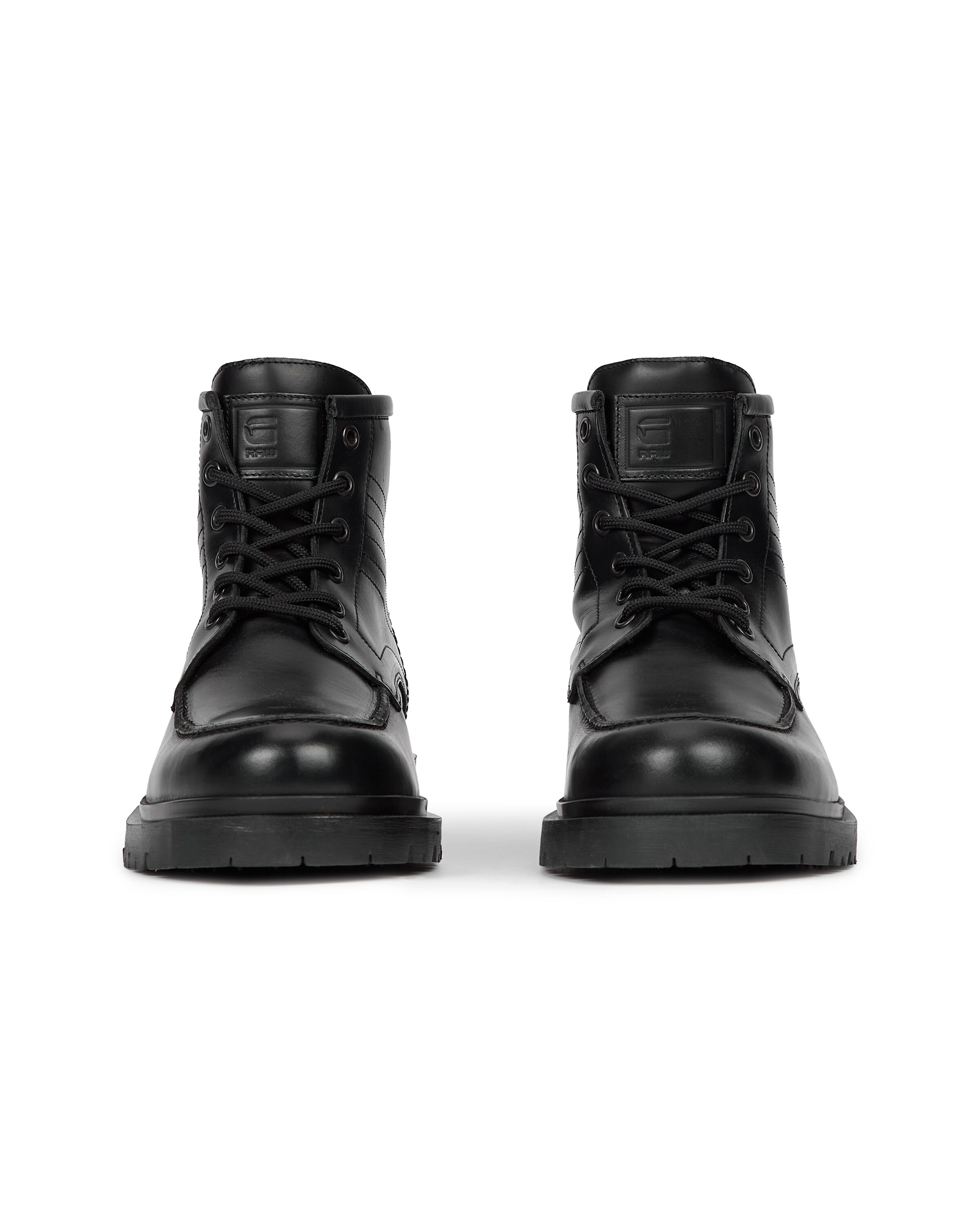 G-STAR Lace-up boots 'Tyler Boot Mid' in Black