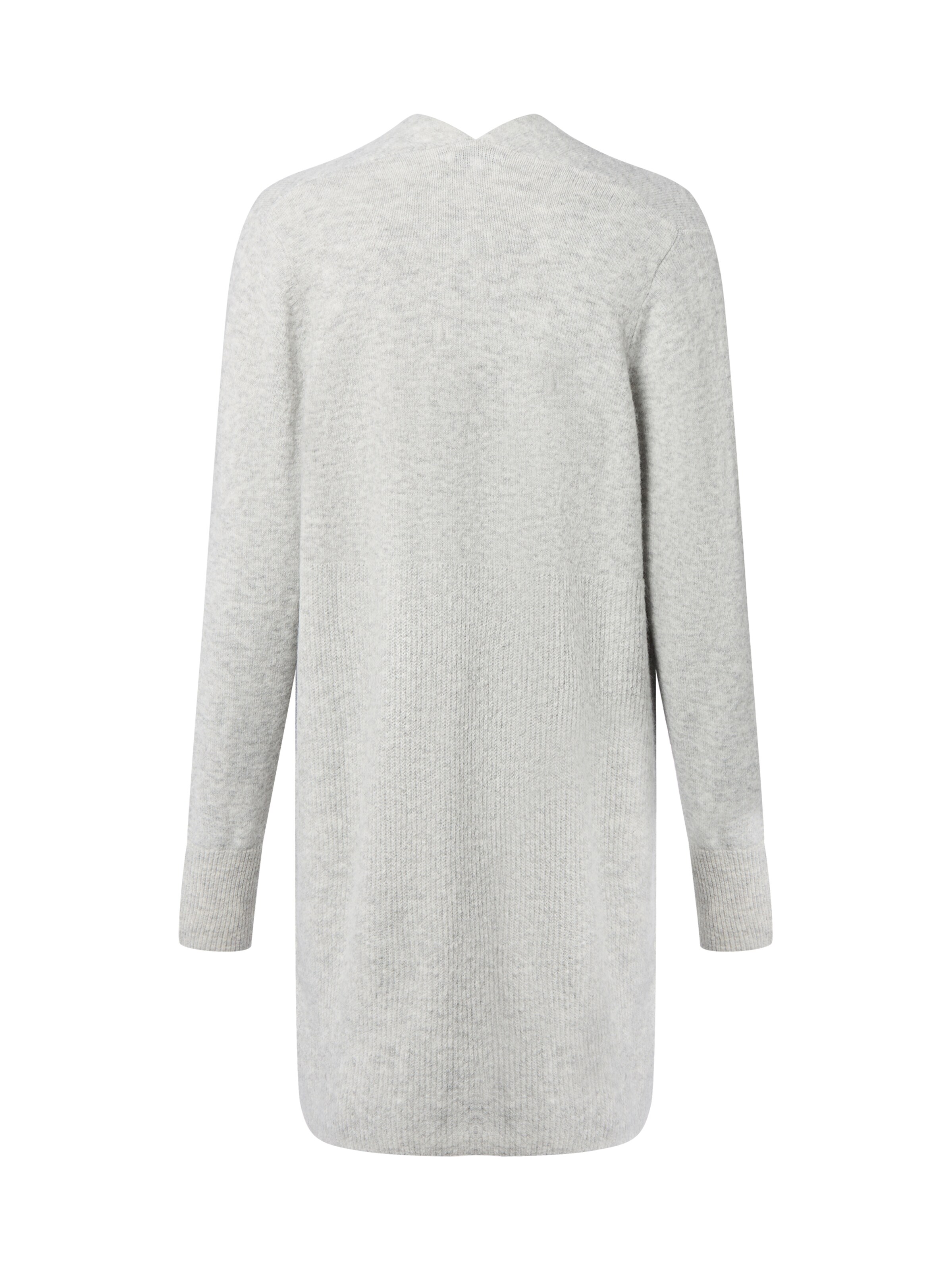 Marie Lund Strickmantel in Grau