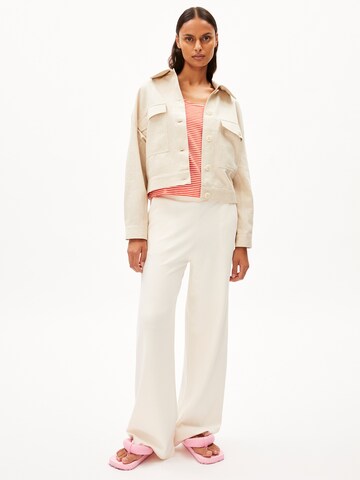 ARMEDANGELS Wide leg Trousers in Beige