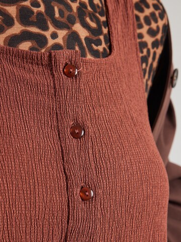 MAMALICIOUS Summer Dress 'MLCavi' in Brown