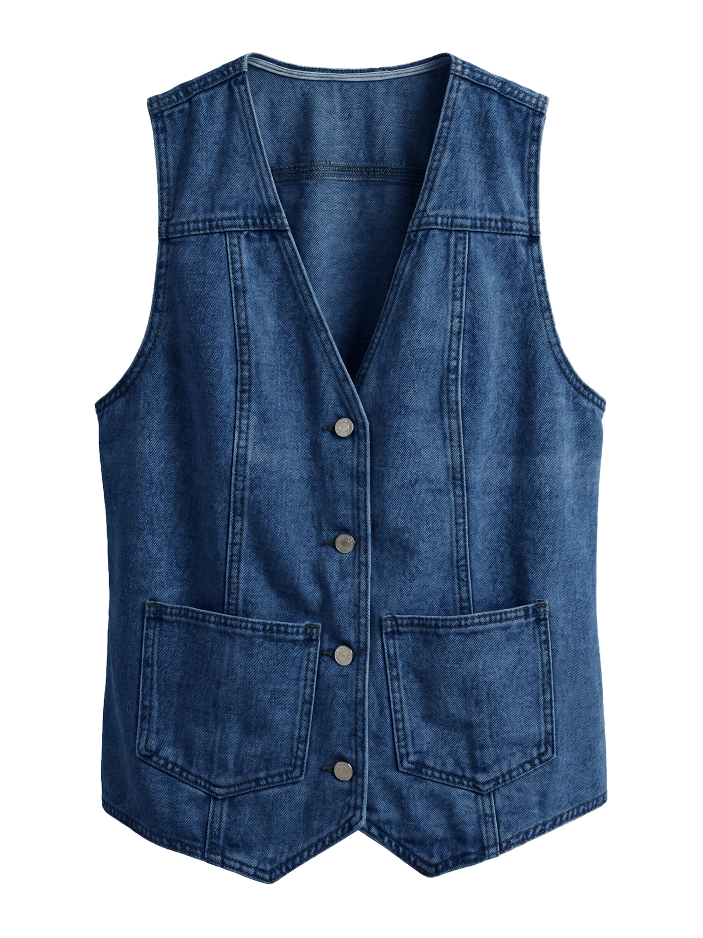 Imily Bela Bodywarmer in Blauw: voorkant