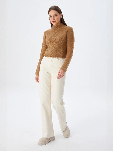 MixRay Pullover 'Pullover'‌‌‌‌‌ in Beige