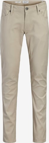 JACK & JONES - Slimfit Calças 'JPSTGLENN DYLAN' em bege: frente