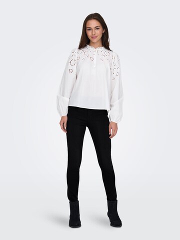 ONLY Skinny Jeans 'ONLRose' in Zwart
