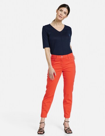 GERRY WEBER Regular Jeans in Orange