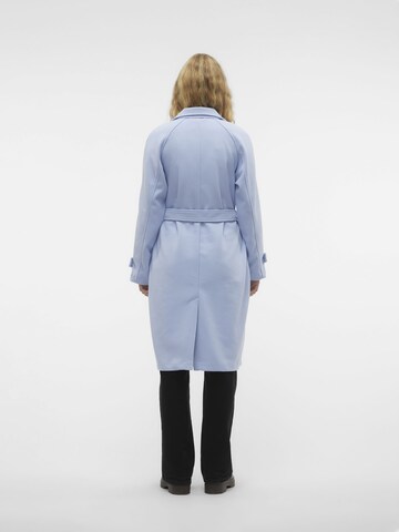 VERO MODA Overgangsfrakke i blå