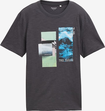 TOM TAILOR T-Shirt in Grau: Vorderseite
