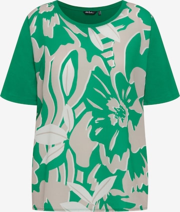 Ulla Popken Shirt in Groen: voorkant