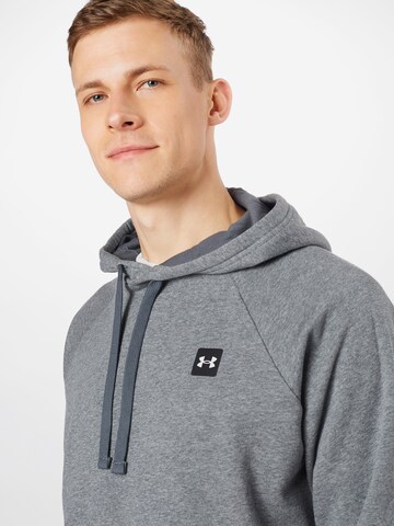 UNDER ARMOUR Regular fit Sportsweatshirt 'Rival' in Grijs