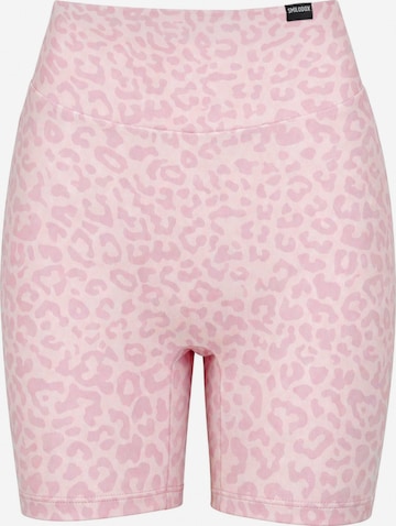 Skinny Leggings ' Velvara ' Smilodox en rose : devant