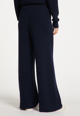 DreiMaster Vintage Wide leg Broek in Blauw