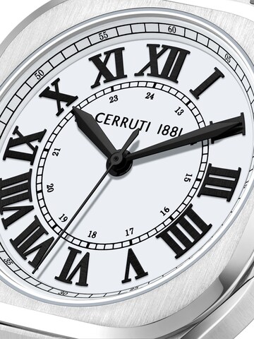 CERRUTI 1881 Analoog horloge 'Watch Leadi' in Zilver