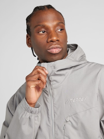 ADIDAS TERREX Outdoor jacket 'Xploric' in Grey