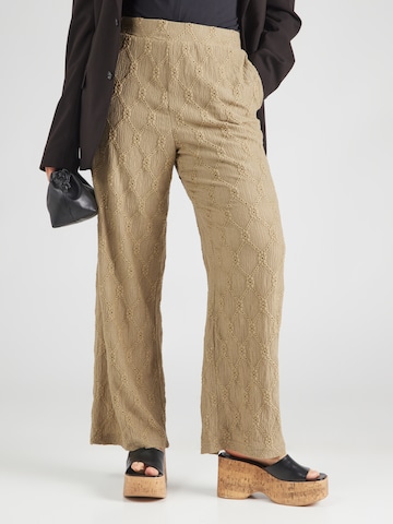 ONLY Carmakoma Loose fit Pants 'CARLUZIA' in Green: front