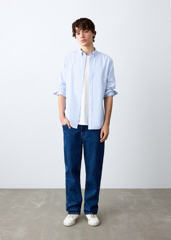 MANGO TEEN Regular Fit Hemd in Blau