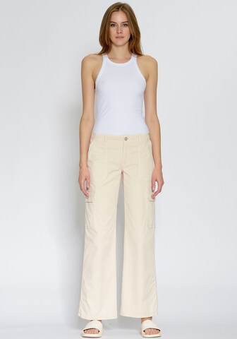 Gang Boot cut Cargo Pants in Beige