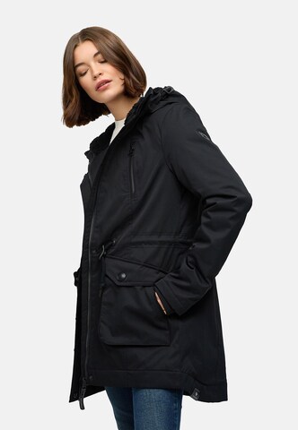 Manteau d’hiver 'Ellsa' Ragwear en noir