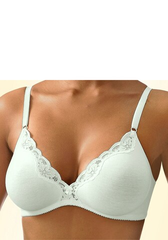 PETITE FLEUR T-shirt Bra in Green