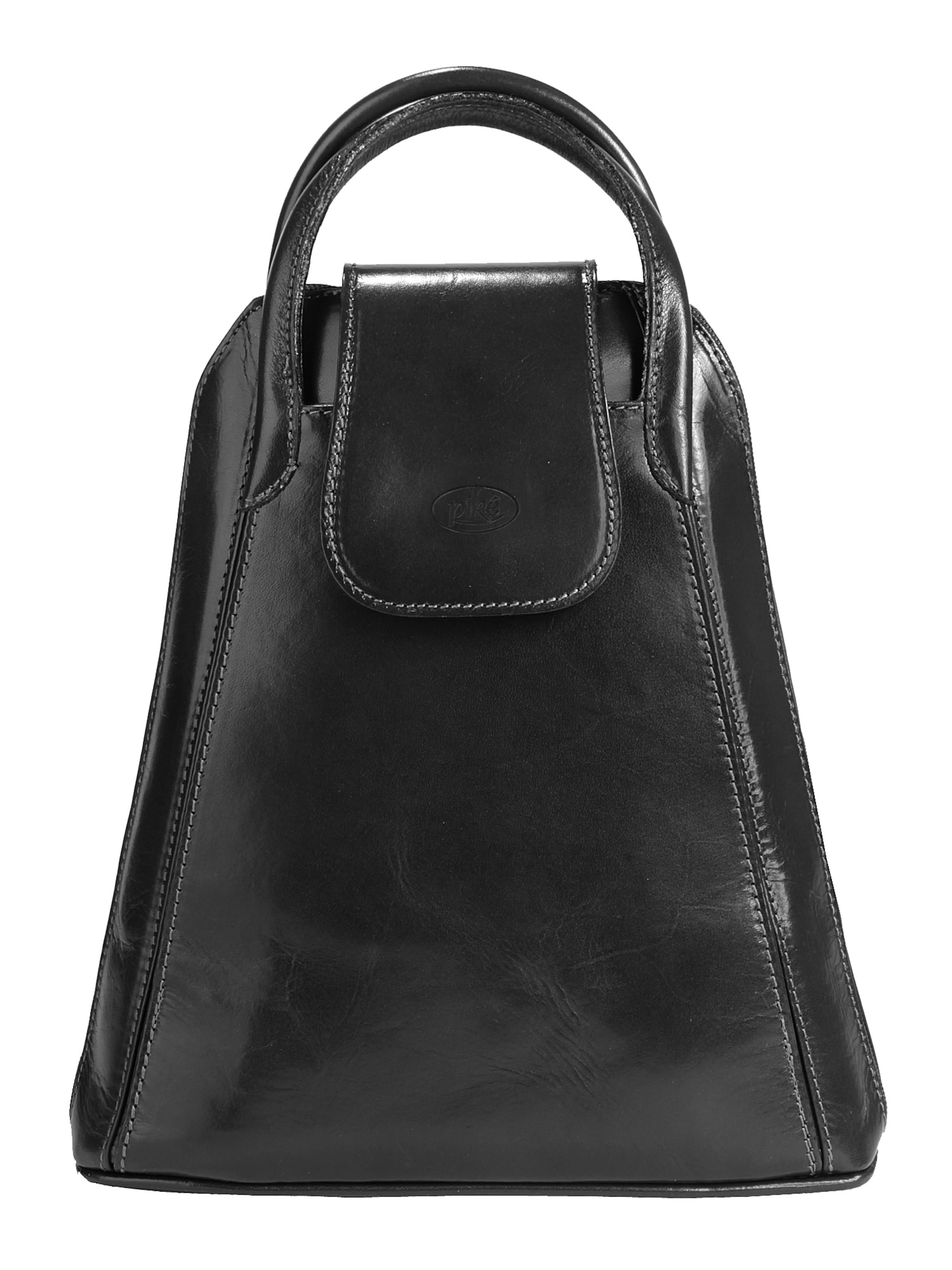 piké Rucksack 'FATA BUONA'‌‌‌‌‌‌‌‌‌‌ in Schwarz: Vorderseite