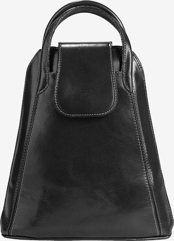 Sac à dos 'FATA BUONA' piké en noir : devant