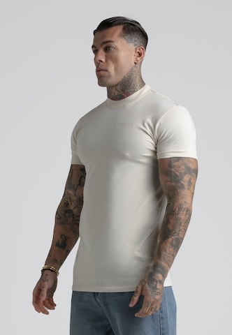 SikSilk Koszulka w kolorze beżowy