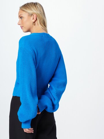 GLAMOROUS Knit Cardigan in Blue