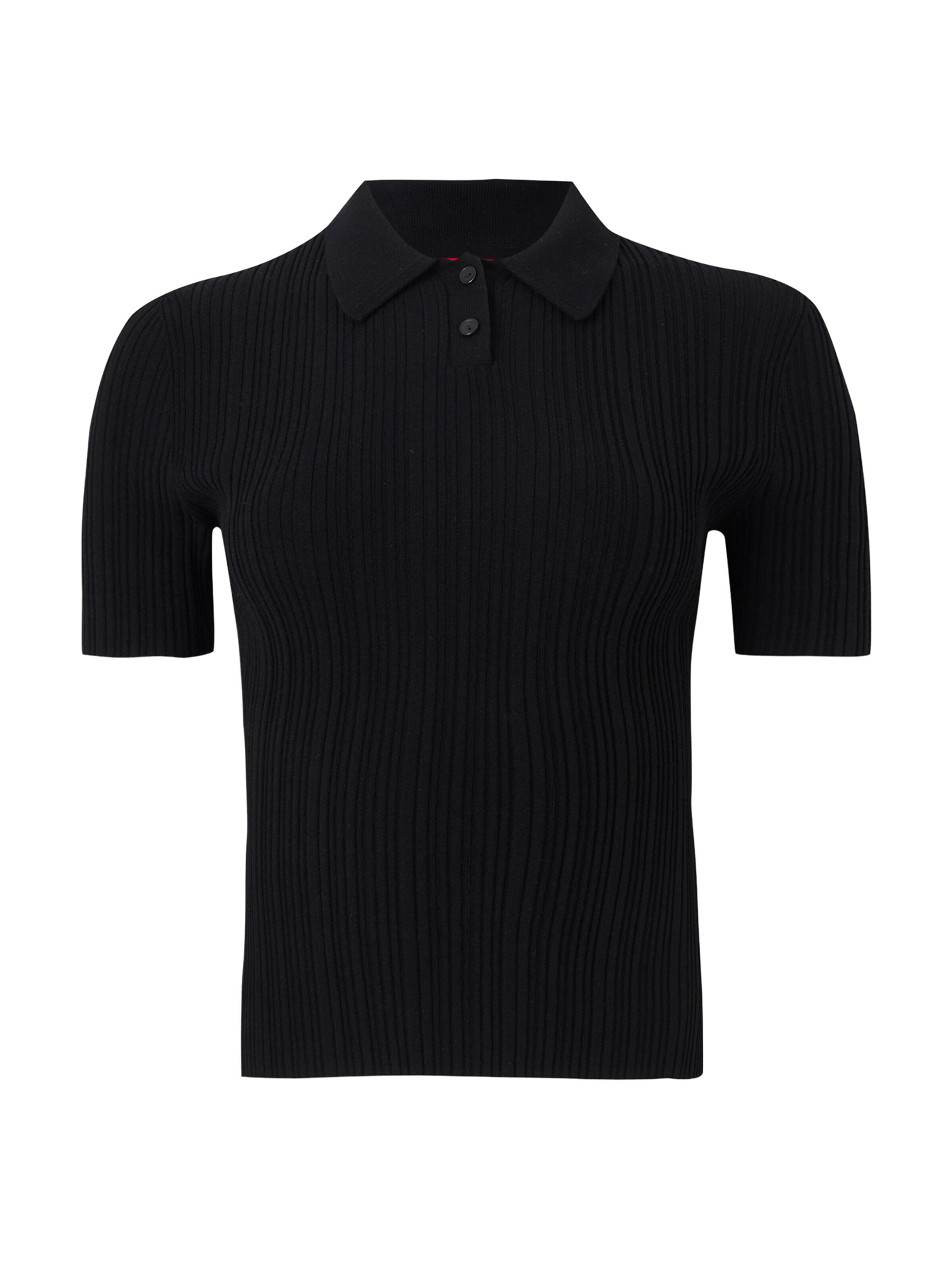 HUGO Tröja 'Sareplette' i svart: framsida