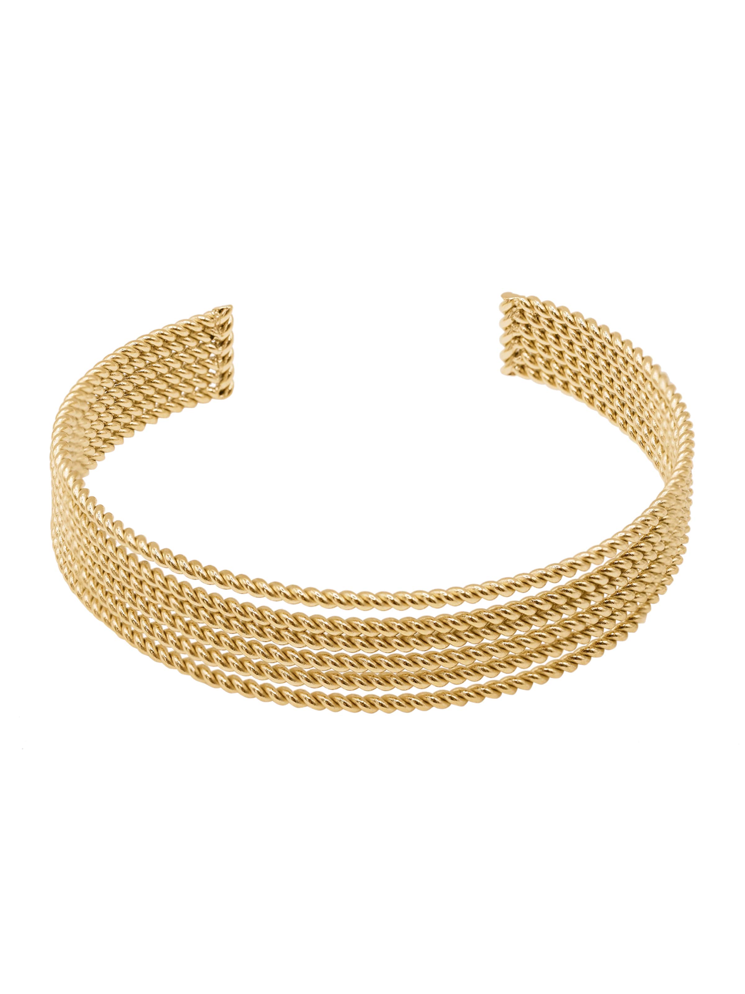 Heideman Armband 'Brutia ' in Gold: Vorderseite