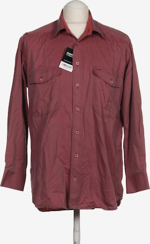 LLOYD Button Up Shirt in M in Pink: front