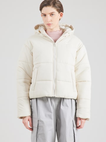 Nike Sportswear Jacke 'Classic' in Beige: Vorderseite