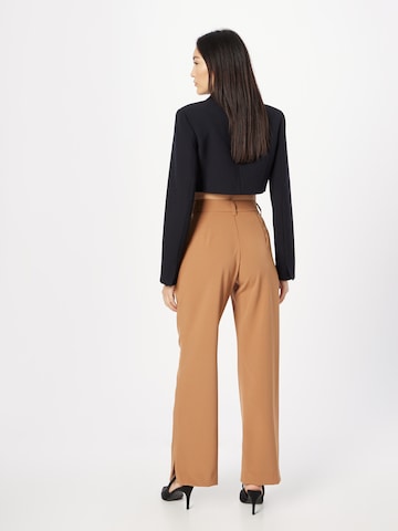 CULTURE Wide leg Pants 'Cenette' in Brown