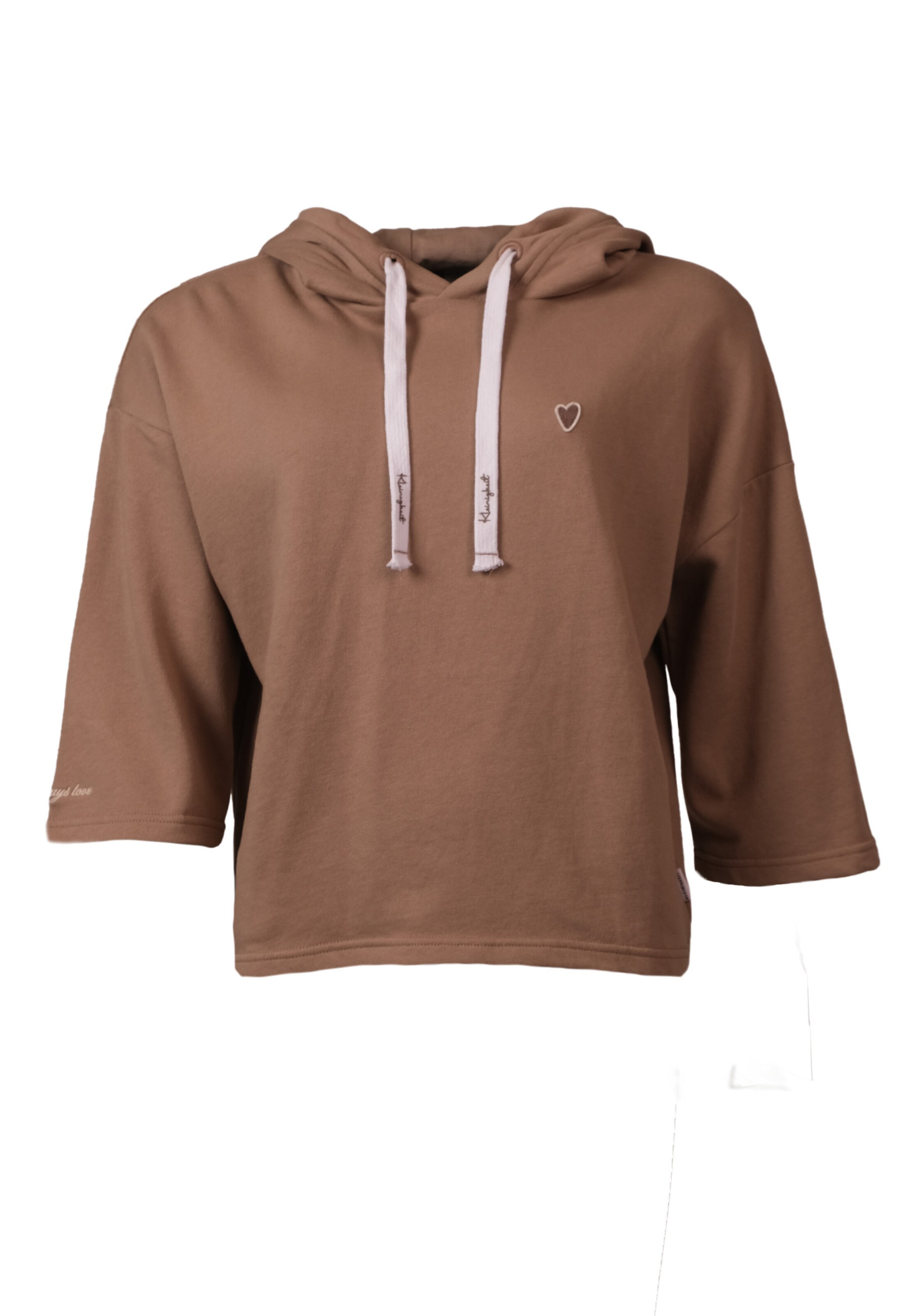 Kleinigkeit Bluzka sportowa 'Perry' w kolorze brązowy: przód