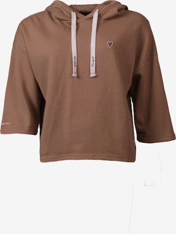 Kleinigkeit Bluzka sportowa 'Perry' w kolorze brązowy: przód