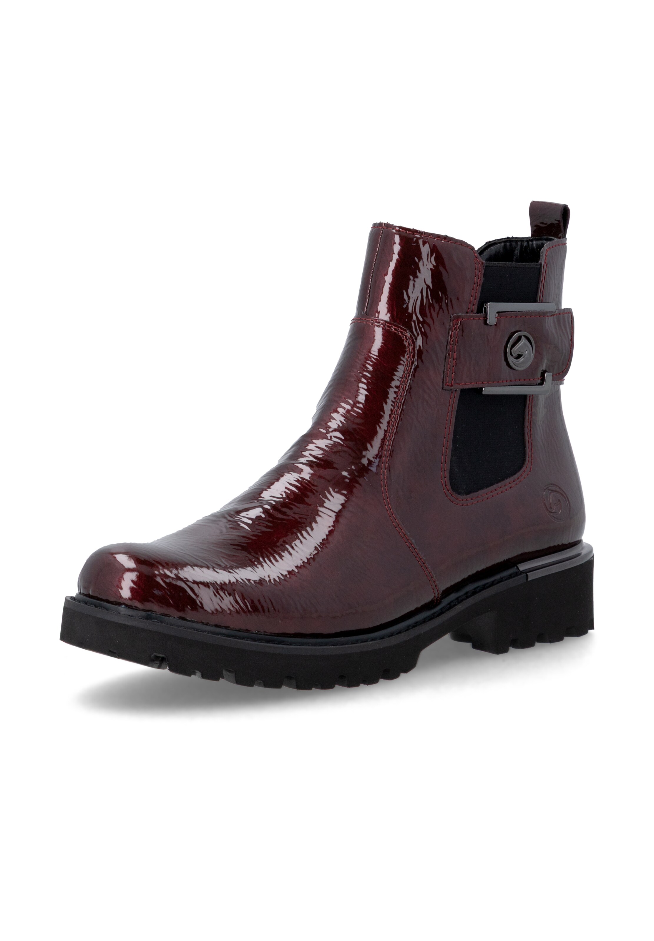 Chelsea Boots REMONTE en rouge : devant