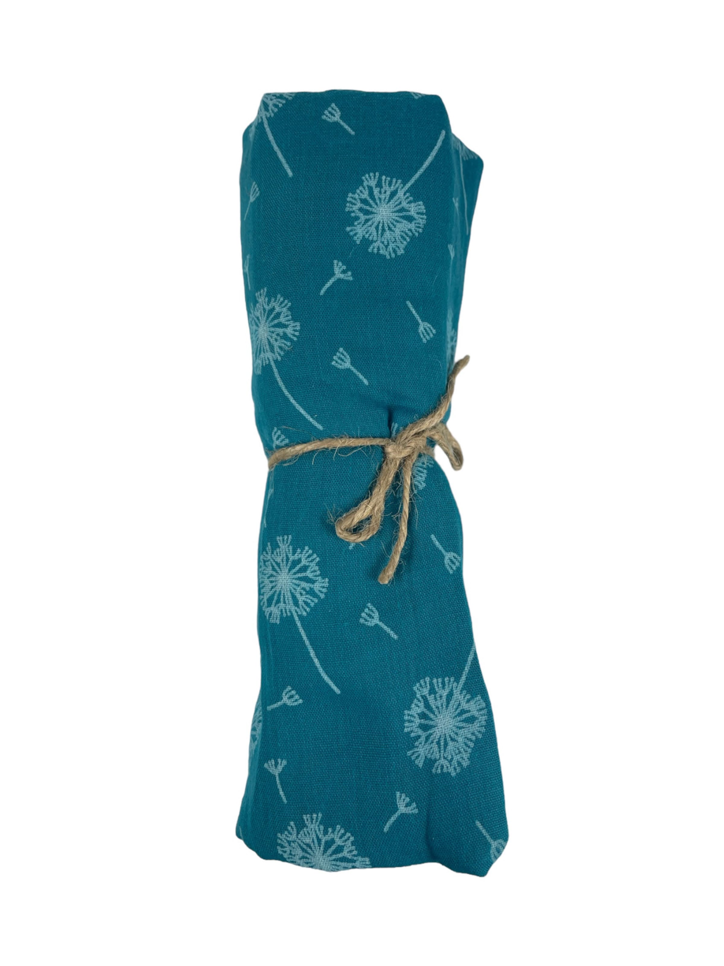 Kumixi Loop scarf 'Löwenzahn' in Blue: front