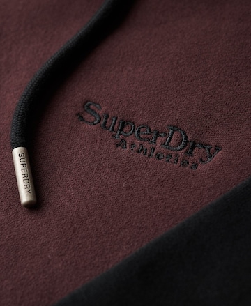 Superdry Sweatvest 'Essential' in Rood