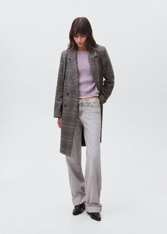 MANGO TEEN Between-Seasons Coat 'Rojo' in Grey