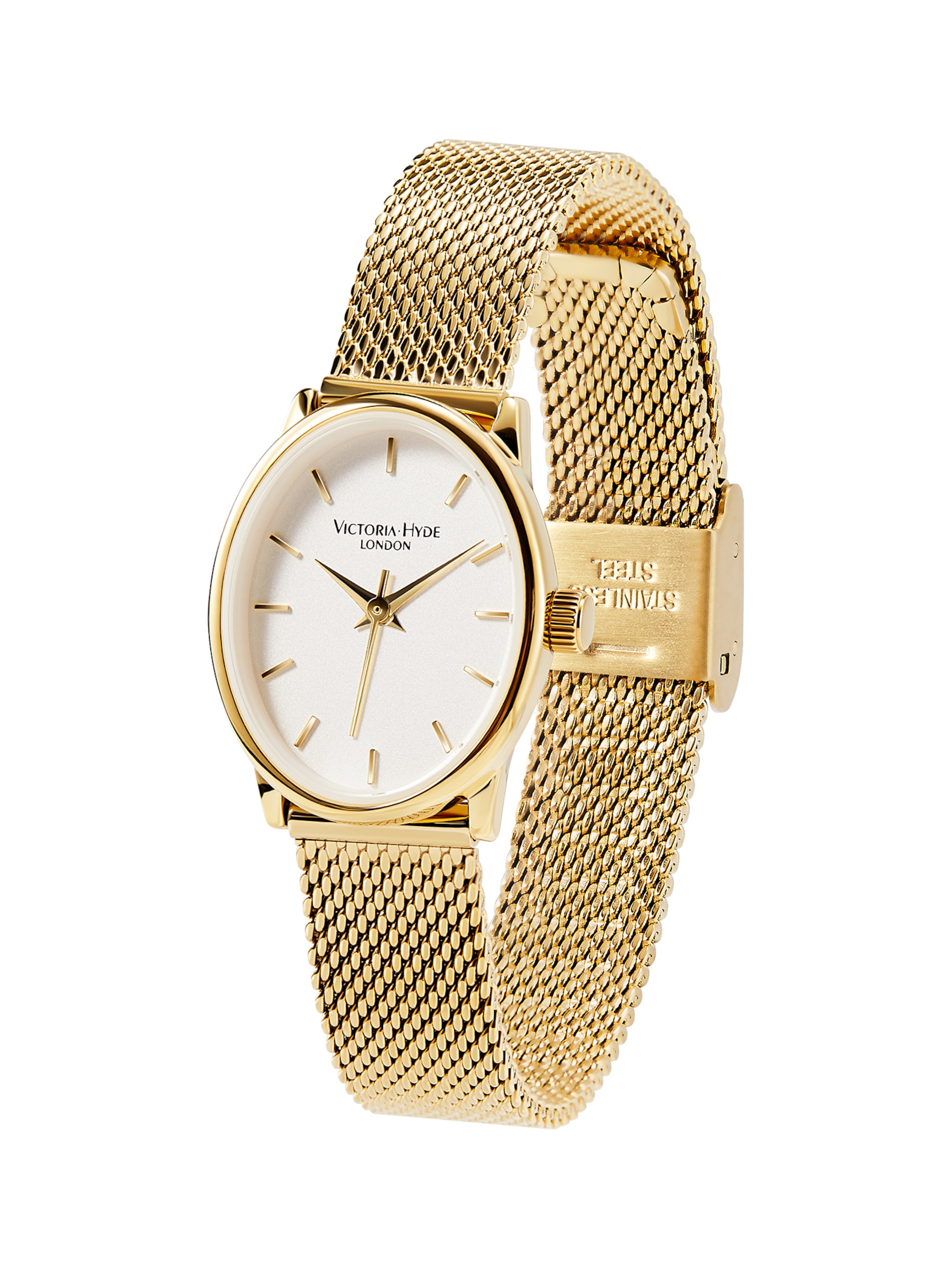 Montre à affichage analogique ' Edith ' Victoria Hyde en or