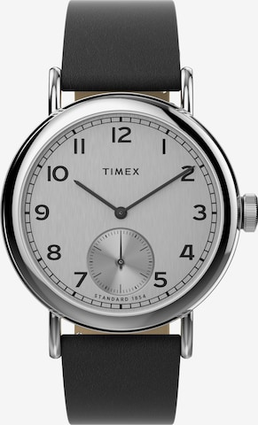 TIMEX Analoog horloge 'STANDARD' in Zwart: voorkant