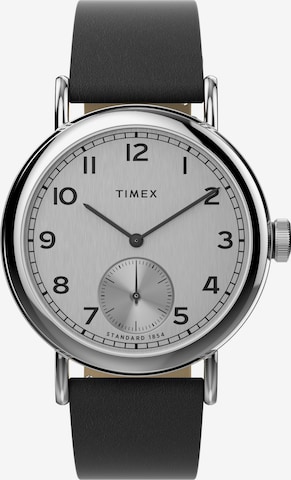 Montre à affichage analogique 'STANDARD' TIMEX en noir : devant