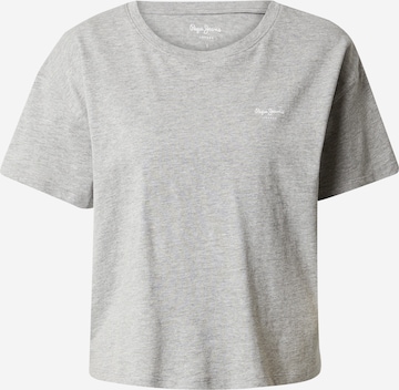 Pepe Jeans T-shirt 'WIMANI' i grå: framsida