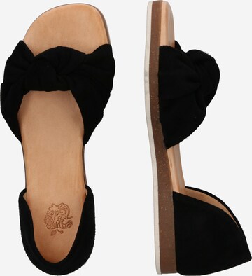 Apple of Eden - Sandalias 'Chanel 1' en negro