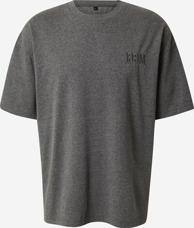 FCBM T-Shirt 'Ian' in graumeliert / mint / pink, Produktansicht