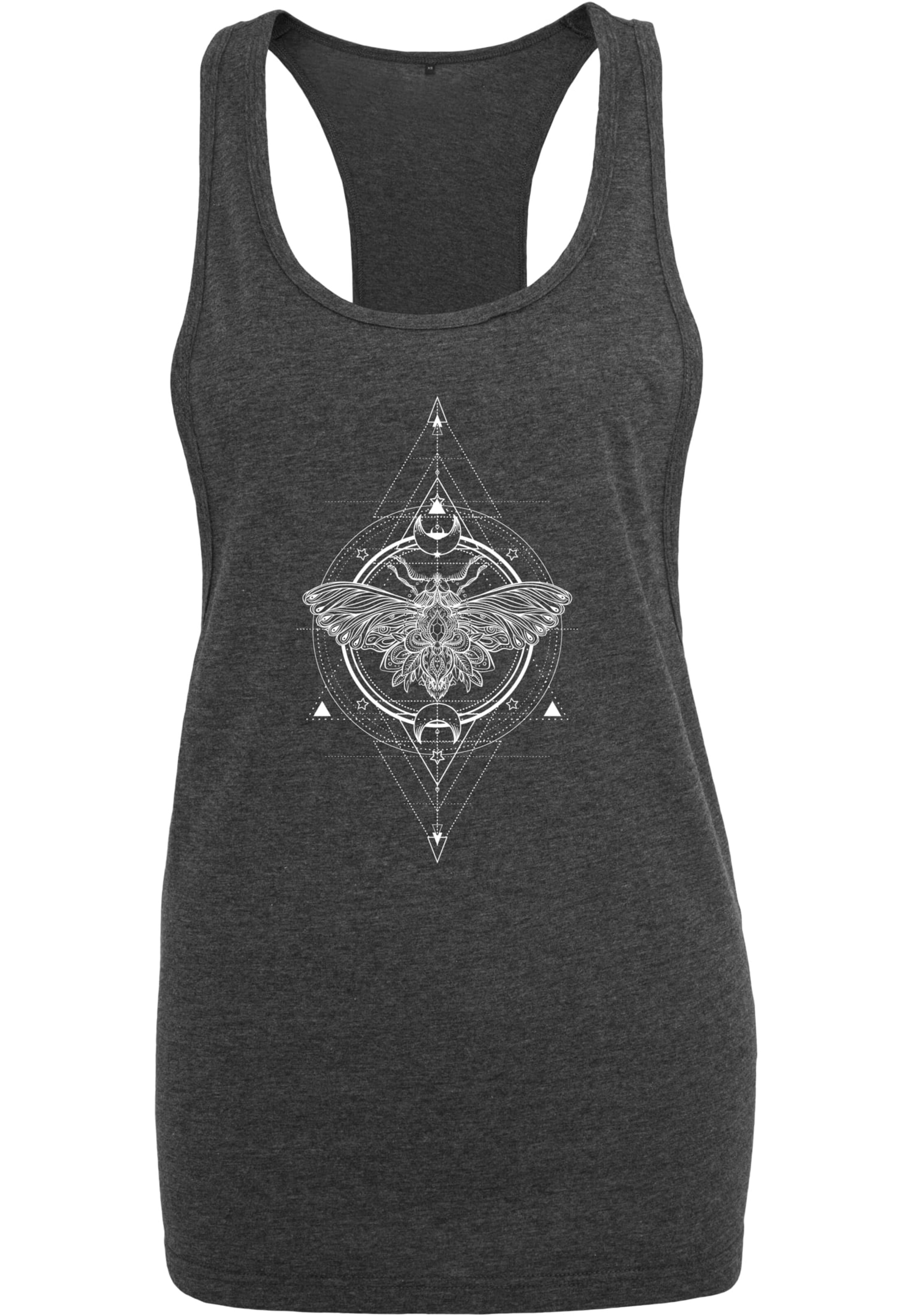 Merchcode Τοπ σε γκρι: μπροστά