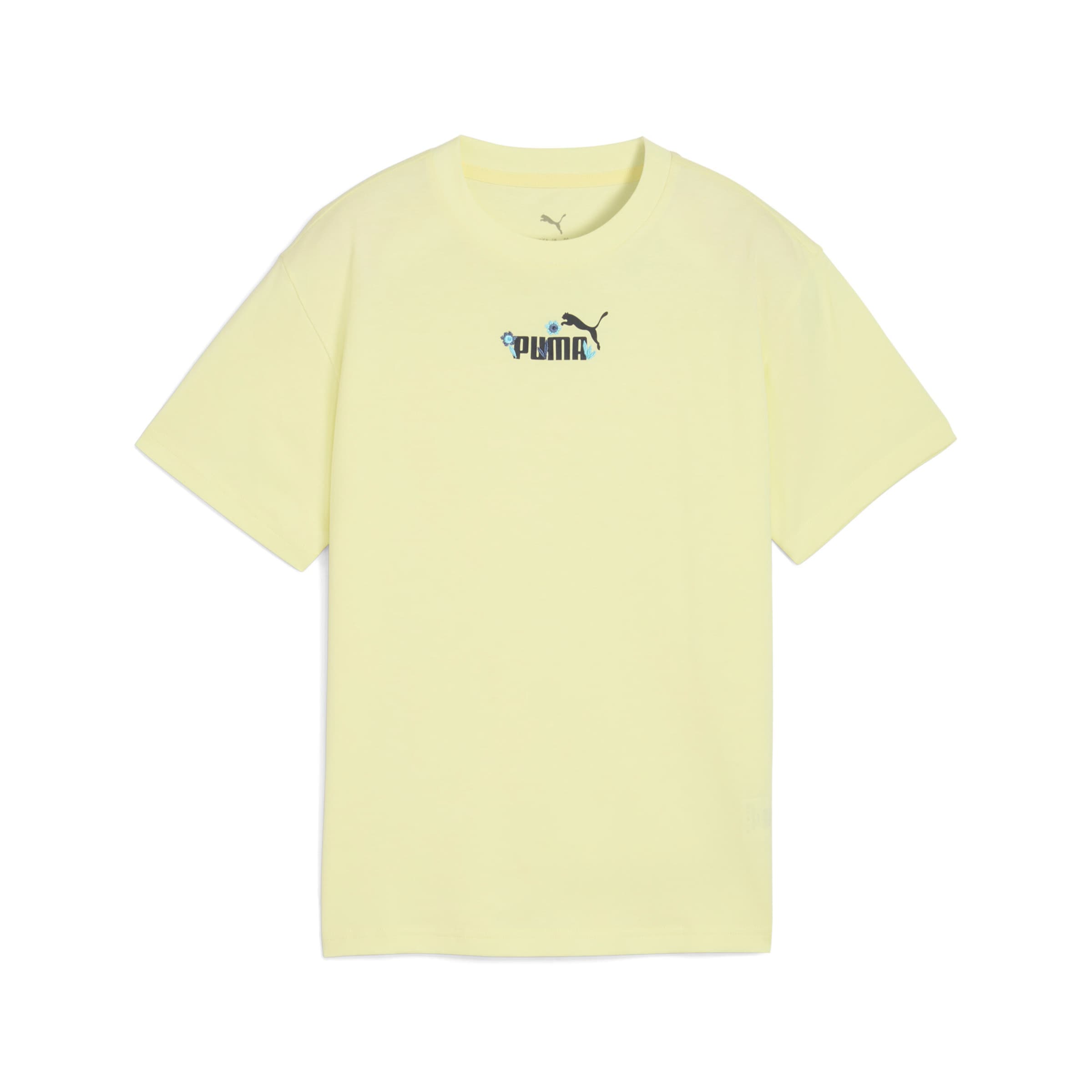 PUMA Shirt in Yellow: front
