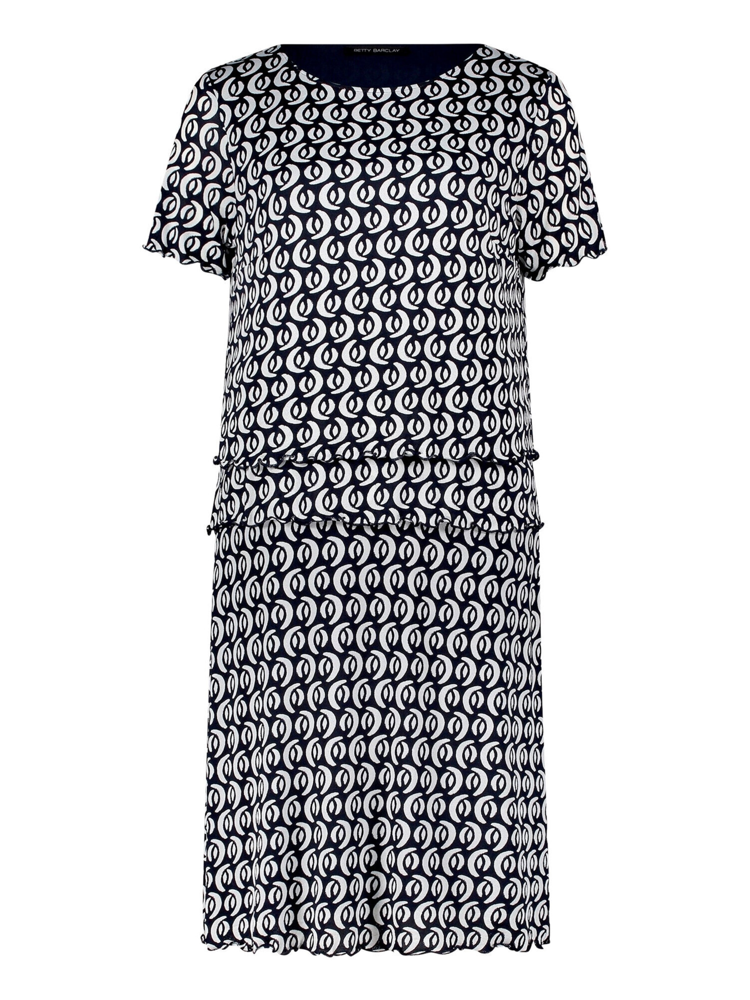 Betty Barclay Robe de cocktail en bleu foncé, Vue avec produit