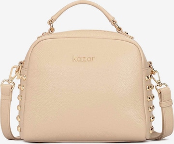 Kazar - Bolso de mano en beige: frente